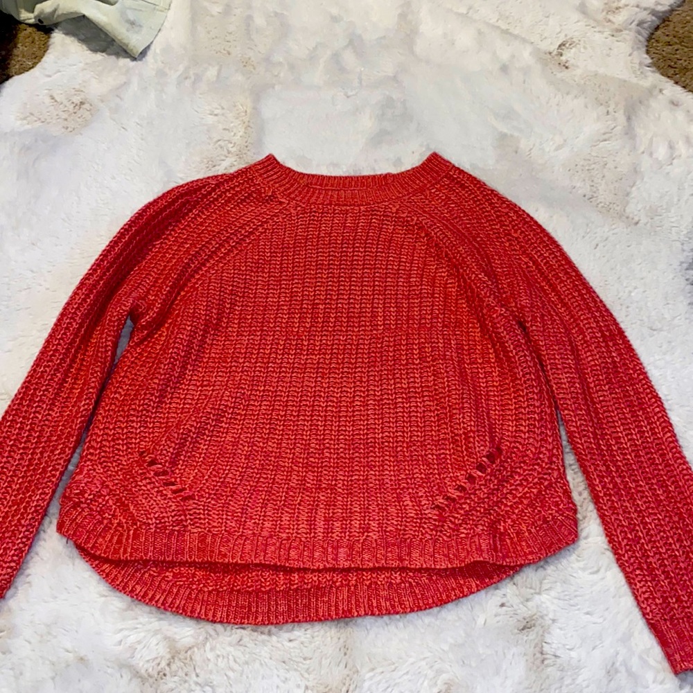 cute pink sweater!!!